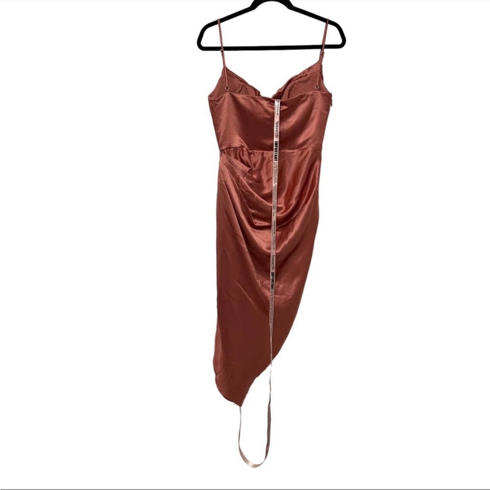 House of CB dress Reva Satin Gathered corset